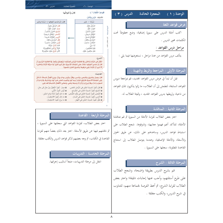 GUIDE PROFESSEUR ADULTE NIVEAU 3 ( ARABICFORALL )