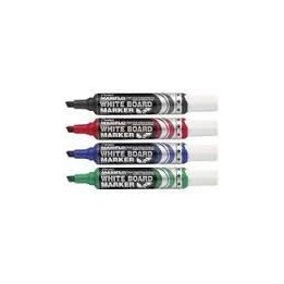 POCHETTE 4 MARQUEURS BISEAUTÉE (PENTEL)