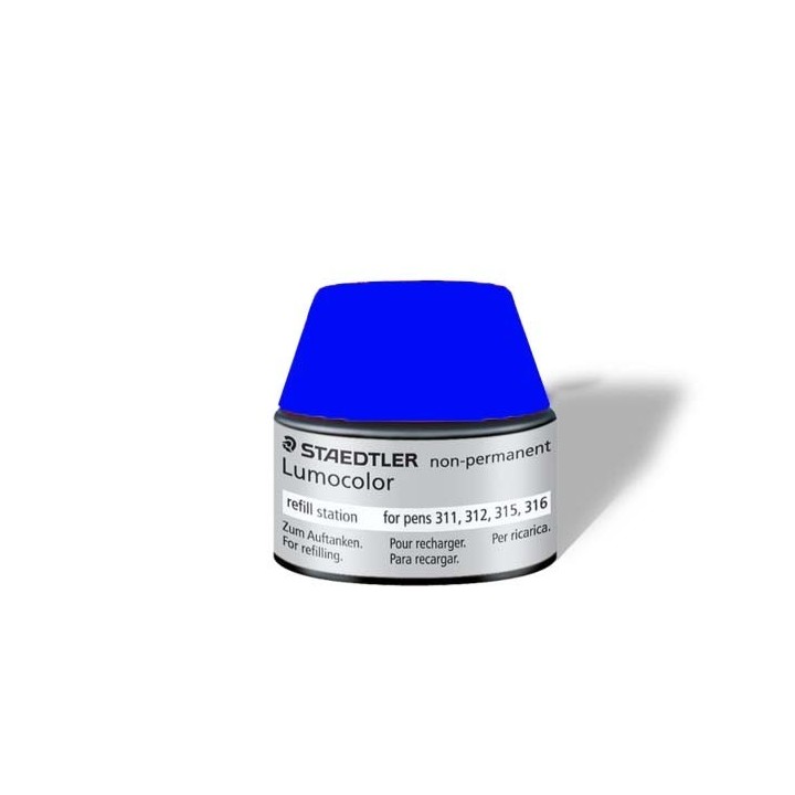 RECHARGE ENCRE MARQUEUR BLEU (STAEDTLER)