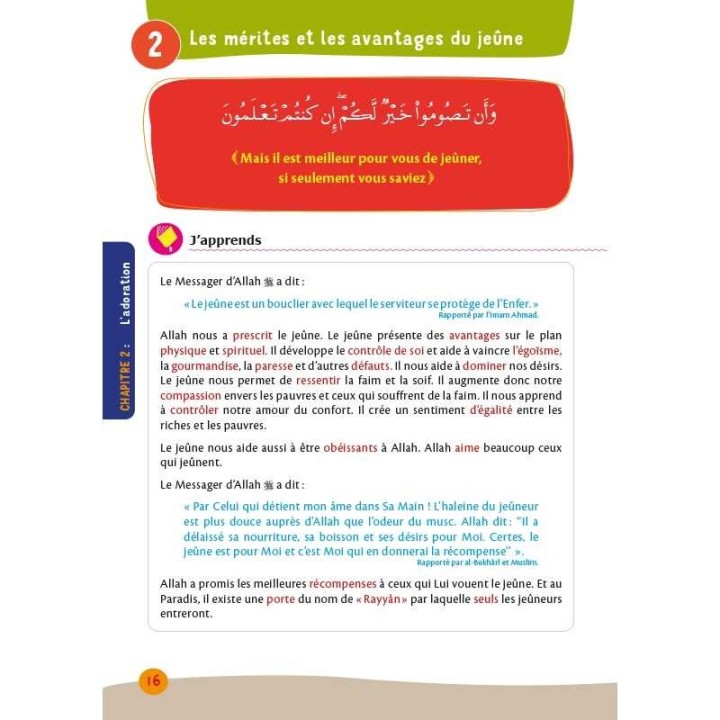 ARC-EN-CIEL 4 - MANUEL D'ENSEIGNEMENT DES BASES DE L'ISLAM - (EDITIONS ALHADITH)