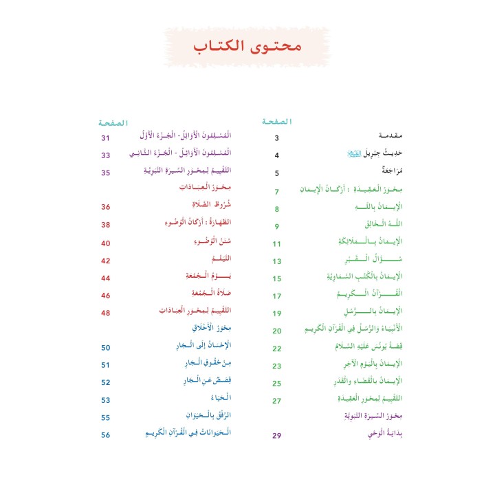 L’ISLAM NOTRE RELIGION NIVEAU 5 ( SANABEL )