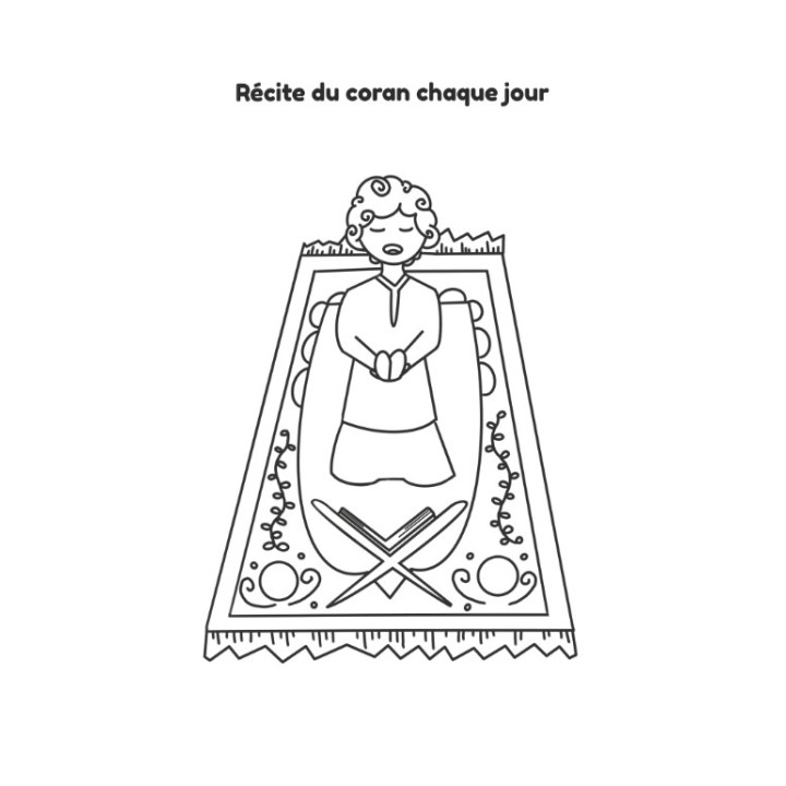 Colorie et Apprends : 32 bonnes manières (DEENILEARN)