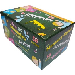 Jeu de mémoire - mots arabes (58 Cartes )