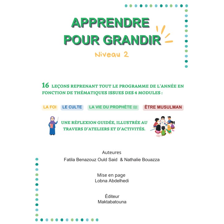 Apprendre pour grandir - Pochette Complète Niveau 2