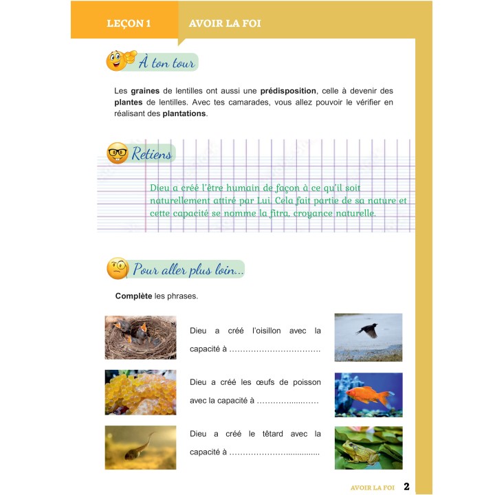 Apprendre pour grandir - Pochette Complète Niveau 2