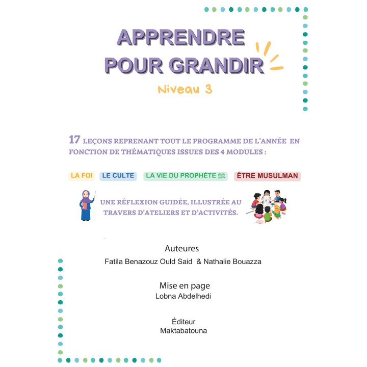 Apprendre pour grandir - Pochette Complète Niveau 3